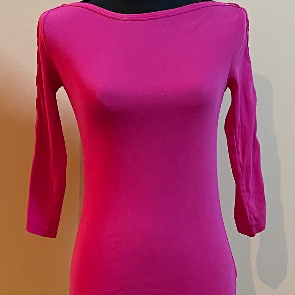 Lauren/Ralf Lauren Long Sleeve with crossed laced